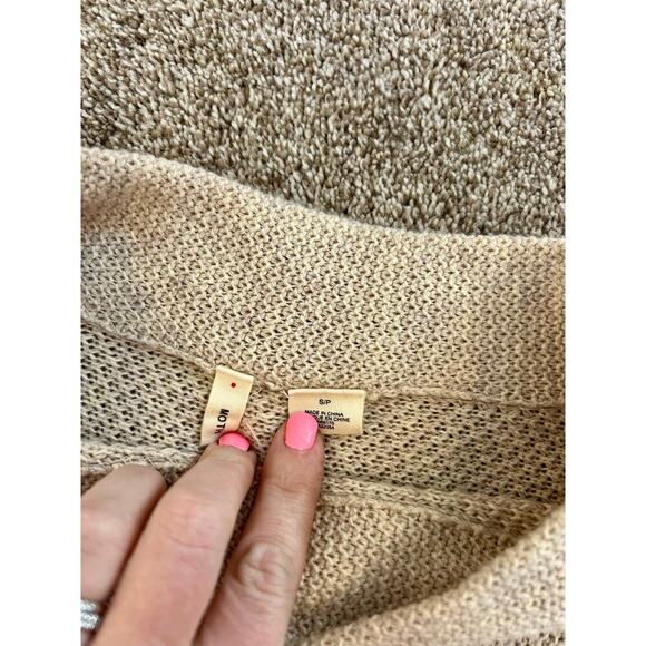 MOTH Anthropologie Sleeve Detail Sweater size Small - Picture 3 of 6